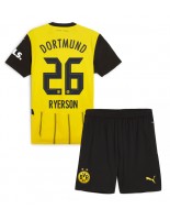 Borussia Dortmund Julian Ryerson #26 Hjemmedraktsett Barn 2024-25 Korte ermer (+ bukser)